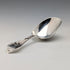 1871 British antique sterling silver tea caddy spoon 11.9g George Unite