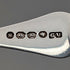 1871 British antique sterling silver tea caddy spoon 11.9g George Unite