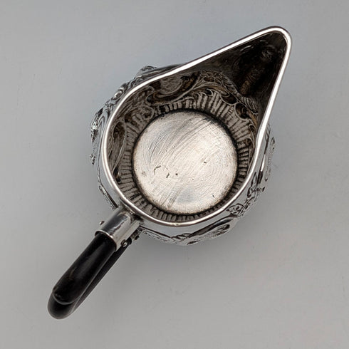 ドイツアンティーク 800シルバー製クリームジャグ 69g HANAU SILVER