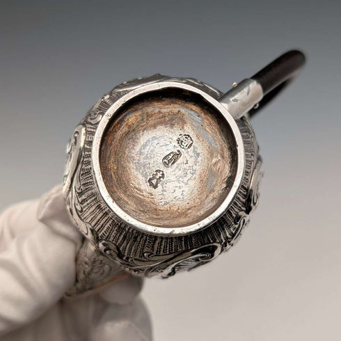 德國古董 800 銀奶油壺 69g HANAU SILVER
