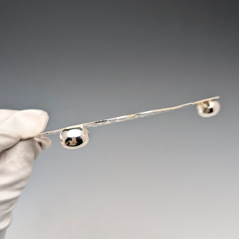 英国ヴィンテージ シルバープレート製 鍋敷き トライベット Man Co