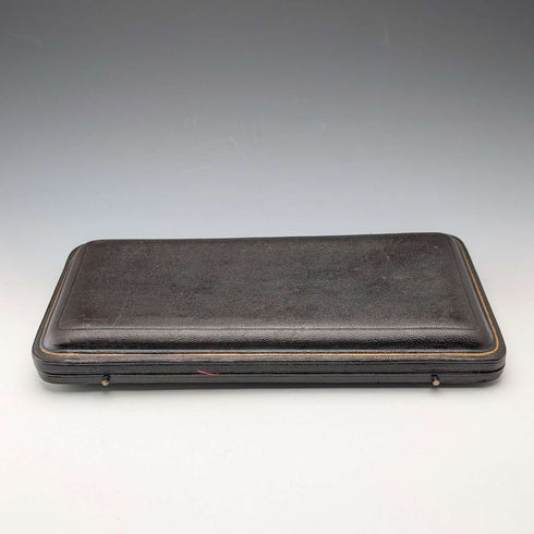 1894年 英国アンティーク 純銀製ティースプーン12本セット 計118g ケース入 Goldsmiths&Silversmiths