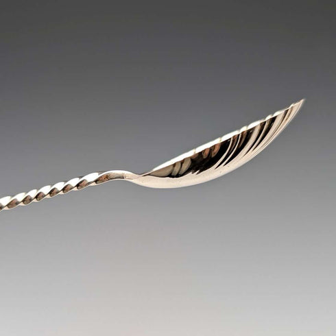 1894年 英国アンティーク 純銀製ティースプーン12本セット 計118g ケース入 Goldsmiths&Silversmiths