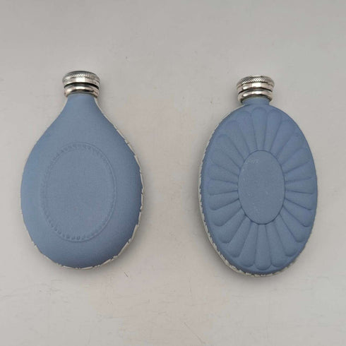 British Vintage Wedgwood Jasperware Perfume Bottle Pair in Paper Box