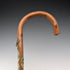 Vintage European Tour Bent Handle Tourist Walking Stick Tan Shaft 90cm