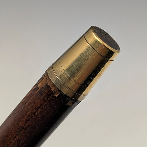 20世紀初頭 英国アンティーク 竹シャフト ホースメジャー付きステッキ 91cm Jonathan Howell