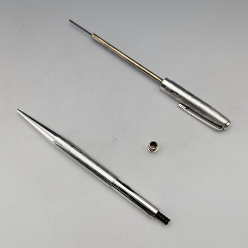 1975 英國 Yard O' Red 純銀推拉鉛筆(附盒子)