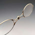 American antique sterling silver vermeil detailed decoration portable folding glasses Ronniet
