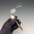 American antique sterling silver vermeil detailed decoration portable folding glasses Ronniet