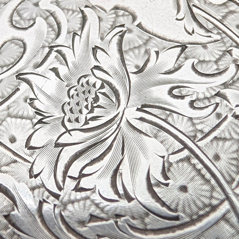 1923年頃 アンティーク ロンジン 懐中時計 銀側ハーフハンターケース 動作良好