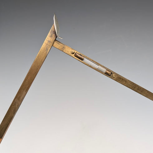 20世紀初頭 英国アンティーク 竹シャフト ホースメジャー付きステッキ 91cm Jonathan Howell