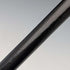 1929 British vintage black shaft curved handle pure silver decorated walking stick 85cm