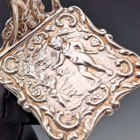 1975年 英国ヴィンテージ 純銀製 椅子ミニチュアペア 21g David Hollander&Son