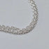 1977 British sterling silver jubilee ingot pendant and sterling silver chain, 35g total, Carr's