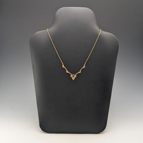 米国アンティーク ロールドゴールド ネックレス Speidel Friedrich