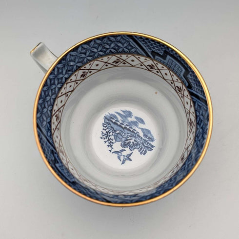 British Vintage Blue Willow Pattern Cup & Saucer Booths