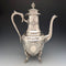 Antique French silver plate coffee pot