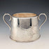 Antique British silver plate tea set, 3 piece set, GRAINGER & CAMPBELL