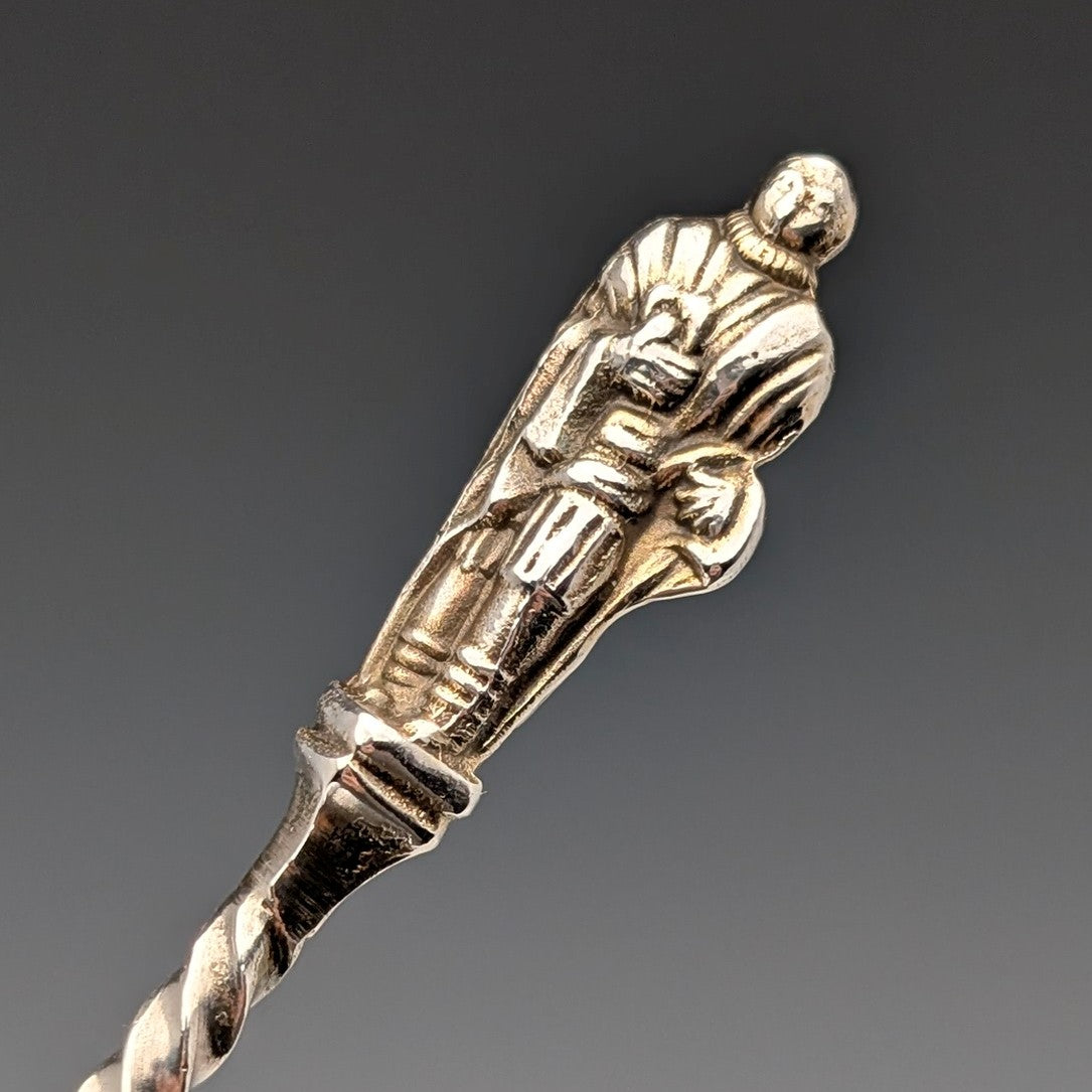 1891年 英国アンティーク 純銀製アポストル ティースプーン6本セット