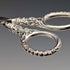1902 Antique Sterling Silver Handle Sewing Scissors 3-Piece Set Levi&Salaman