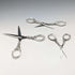 1902 Antique Sterling Silver Handle Sewing Scissors 3-Piece Set Levi&Salaman