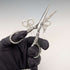 1902 Antique Sterling Silver Handle Sewing Scissors 3-Piece Set Levi&Salaman