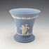 British Vintage Wedgwood Jasperware Small Vase in Pale Blue