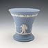 British Vintage Wedgwood Jasperware Small Vase in Pale Blue