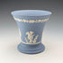 British Vintage Wedgwood Jasperware Small Vase in Pale Blue