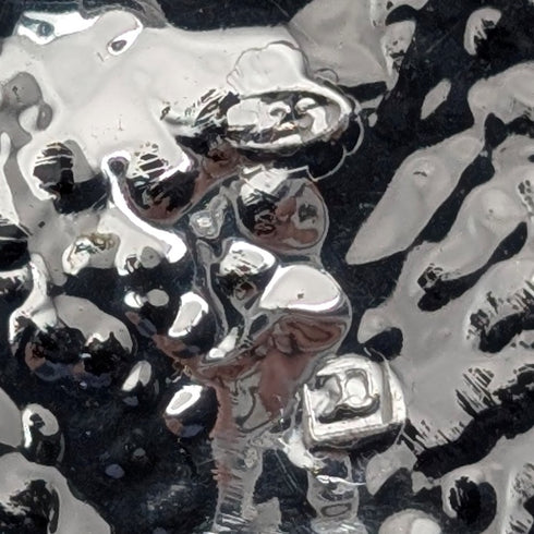 【新品】イタリア製 純銀製クロコダイルヘッドハンドル シャフト ステッキ 杖 89cm