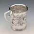 1900 British antique silver plate mug JP&S