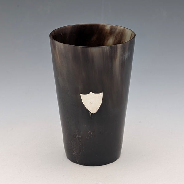 Circa 1900 British antique horn mini beaker cup