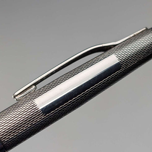 1989 British vintage sterling silver ballpoint pen SJ Rose & Son