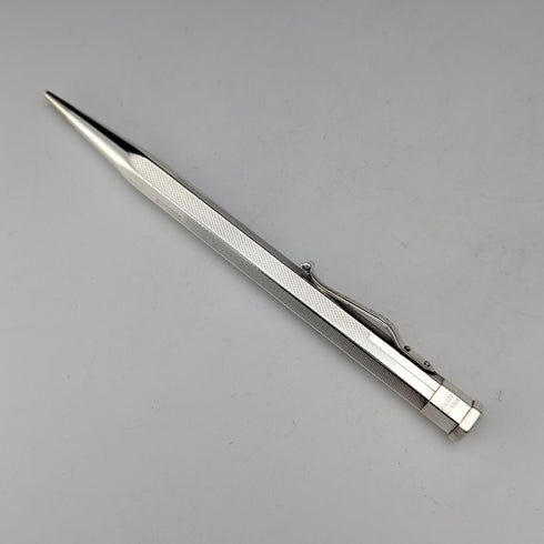 英國復古 Yard O' Red 滾銀推拉式鉛筆六角紙盒