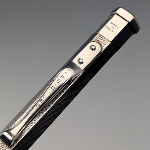 英國復古 Yard O' Red 滾銀推拉式鉛筆六角紙盒