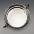Vintage British silver plate squirrel decorated round large dish Viners