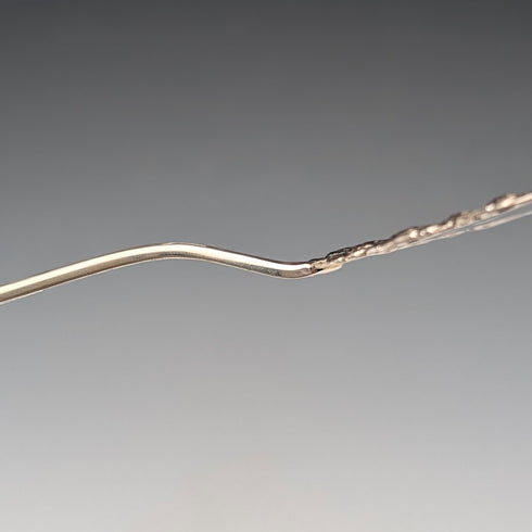 German Vintage Continental Silver Pastry Server 50g with Rose Decoration