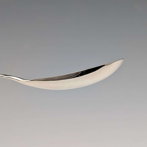 1836 British antique sterling silver tea caddy spoon, 11g, John, Henry & Charles Lias