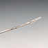 1982 British vintage sterling silver tea caddy spoon 13g with clover decoration JB Chatterley