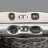 1875 British antique sterling silver double door card case 75g Frederick Marson