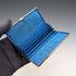 1875 British antique sterling silver double door card case 75g Frederick Marson