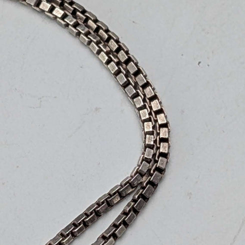 Vintage sailboat pendant with sterling silver necklace