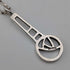 Vintage Arts & Crafts Design Sterling Silver Pendant with Sterling Silver Necklace