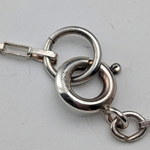 復古工藝美術設計純銀吊墜和純銀項鍊