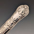 Circa 1974 British Vintage Pure Silver Handle Tea Knife & Fork 6 Pair Harrison Brothers Case Included