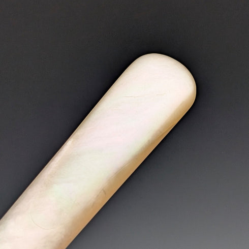 19世紀後半 英国アンティーク 白蝶貝ハンドル ティーカトラリー5.5ペア Christopher Johnson