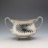 Juego de té de 3 piezas de plata plateada antigua británica, George Shadford Lee & Henry Wigfull