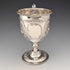 1860 British antique sterling silver stemmed cup 153g James Beebe