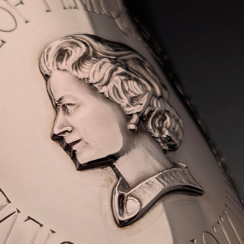 1977 Elizabeth II Silver Jubilee Pure Silver Goblet 142g Box and instructions included Very good condition