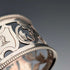 Set of 4 early 20th century British antique silver plate napkin rings